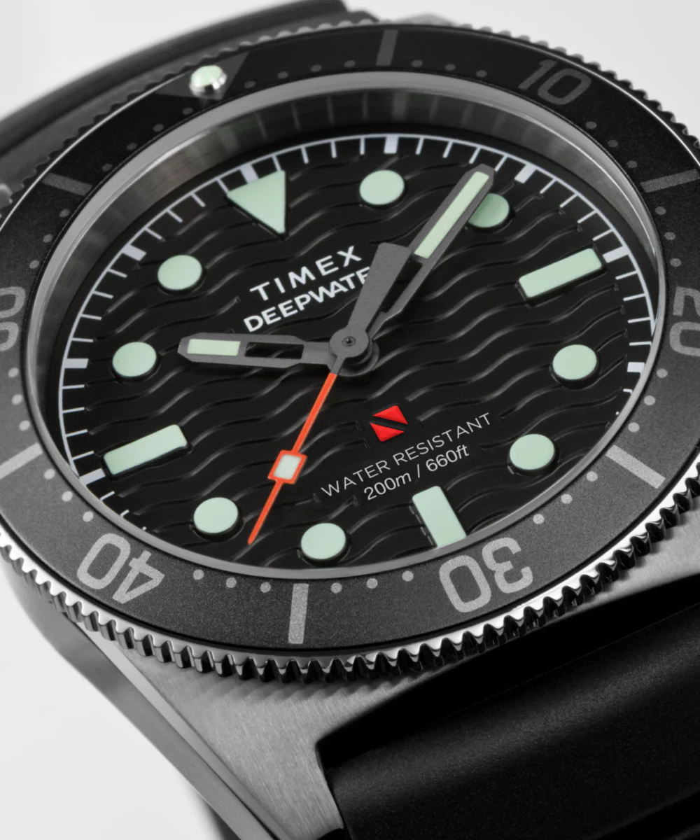 Deepwater Reef 200 41mm Synthetic Rubber Strap Watch - Image 12
