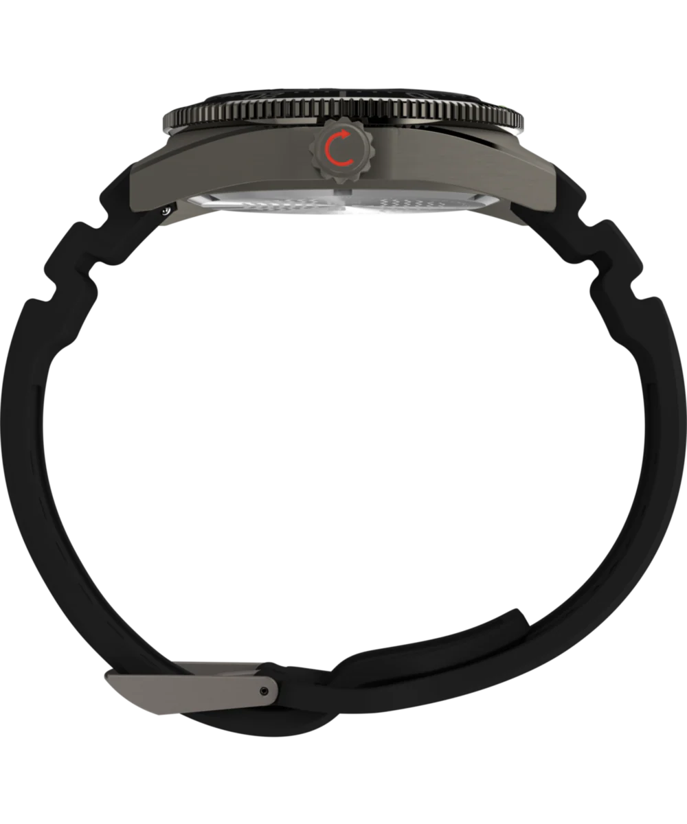 Deepwater Reef 200 41mm Synthetic Rubber Strap Watch - Image 4