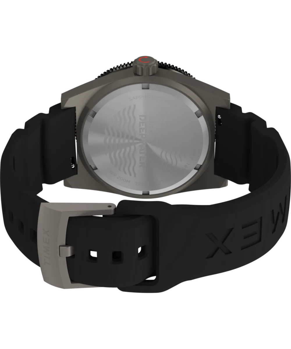 Deepwater Reef 200 41mm Synthetic Rubber Strap Watch - Image 7