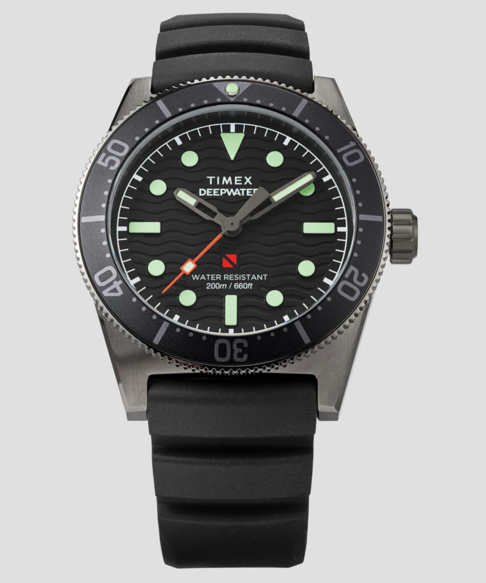 Deepwater Reef 200 41mm Synthetic Rubber Strap Watch - Image 8