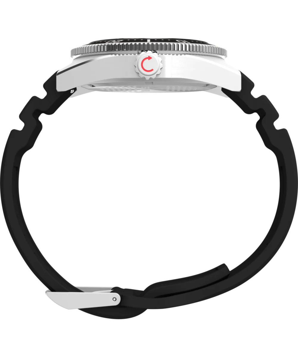 Deepwater Reef 200 GMT 41mm Synthetic Rubber Strap Watch - Image 4