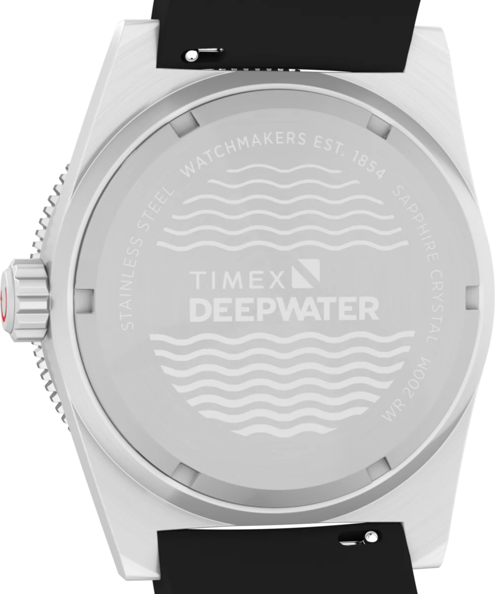 Deepwater Reef 200 GMT 41mm Synthetic Rubber Strap Watch - Image 6