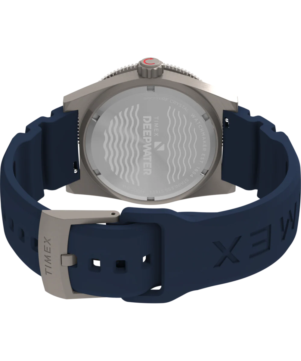 Deepwater Reef 200 GMT 41mm Synthetic Rubber Strap Watch - Image 6