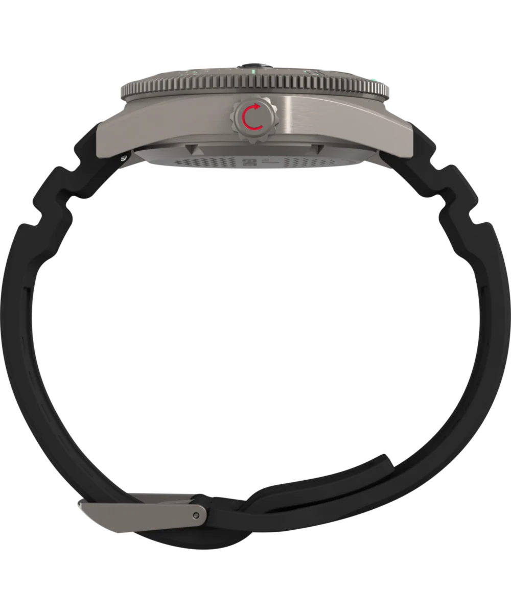 Deepwater Reef 200 Titanium Automatic 41mm Synthetic Rubber Strap Watch - Image 5