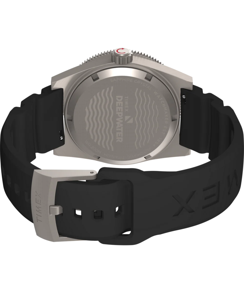 Deepwater Reef 200 Titanium Automatic 41mm Synthetic Rubber Strap Watch - Image 8