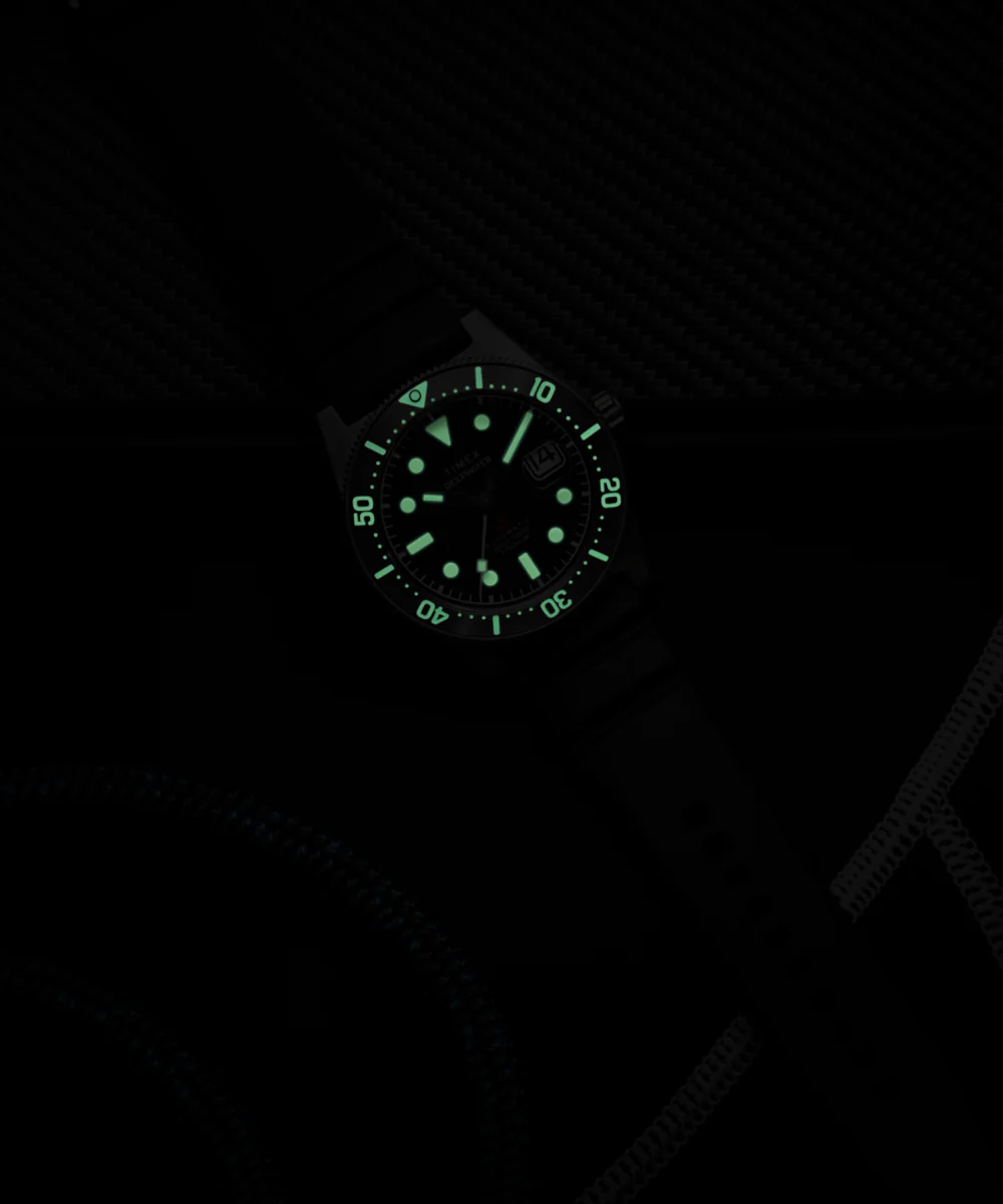 Deepwater Reef 200 Titanium Automatic 41mm Synthetic Rubber Strap Watch - Image 9