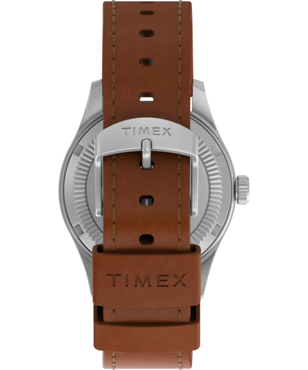 Expedition Field Post Solar 36mm Eco-Friendly Leather Strap Watch - Image 3