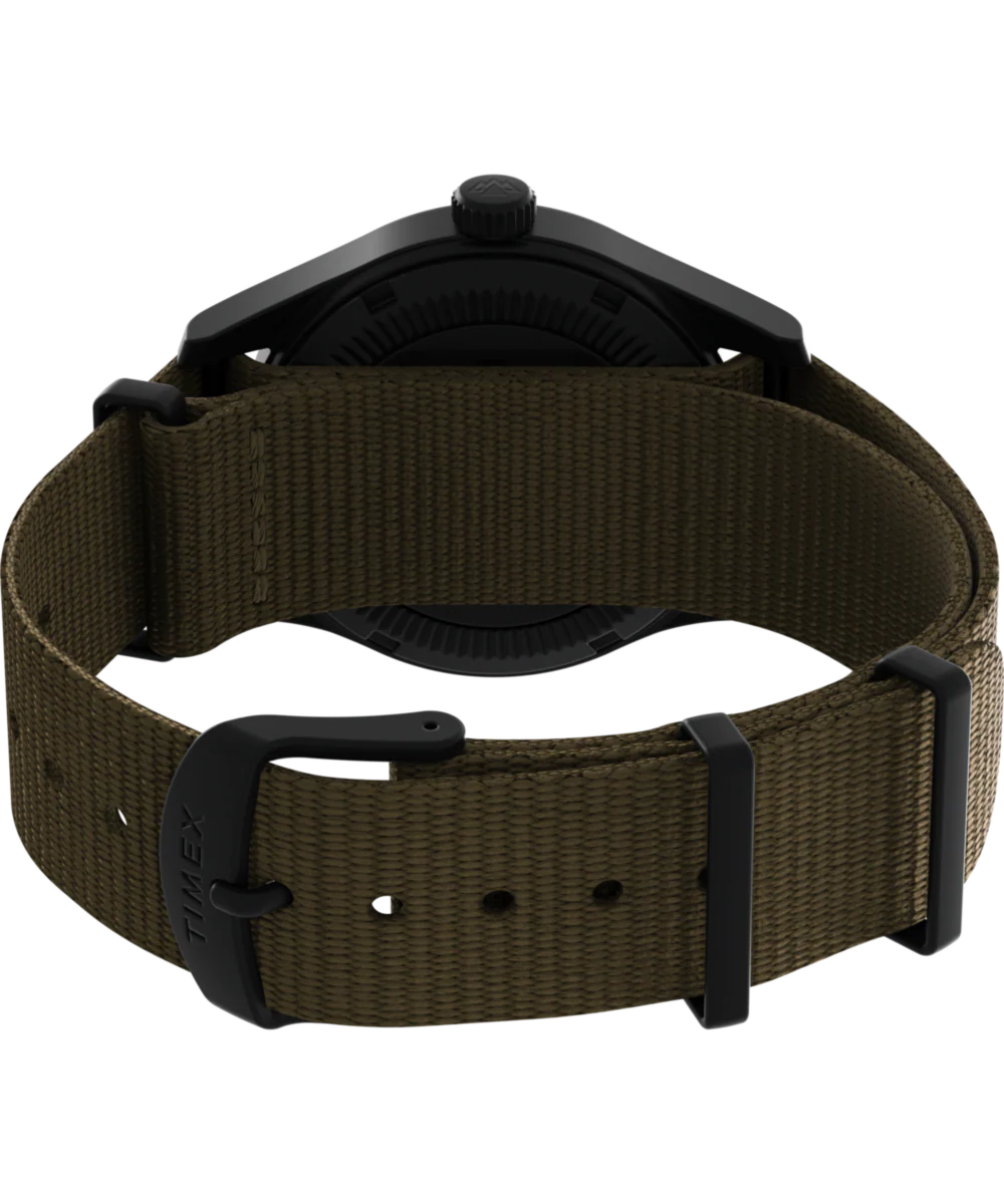 Expedition Field Post Solar 36mm Recycled Fabric Strap Watch - Image 5