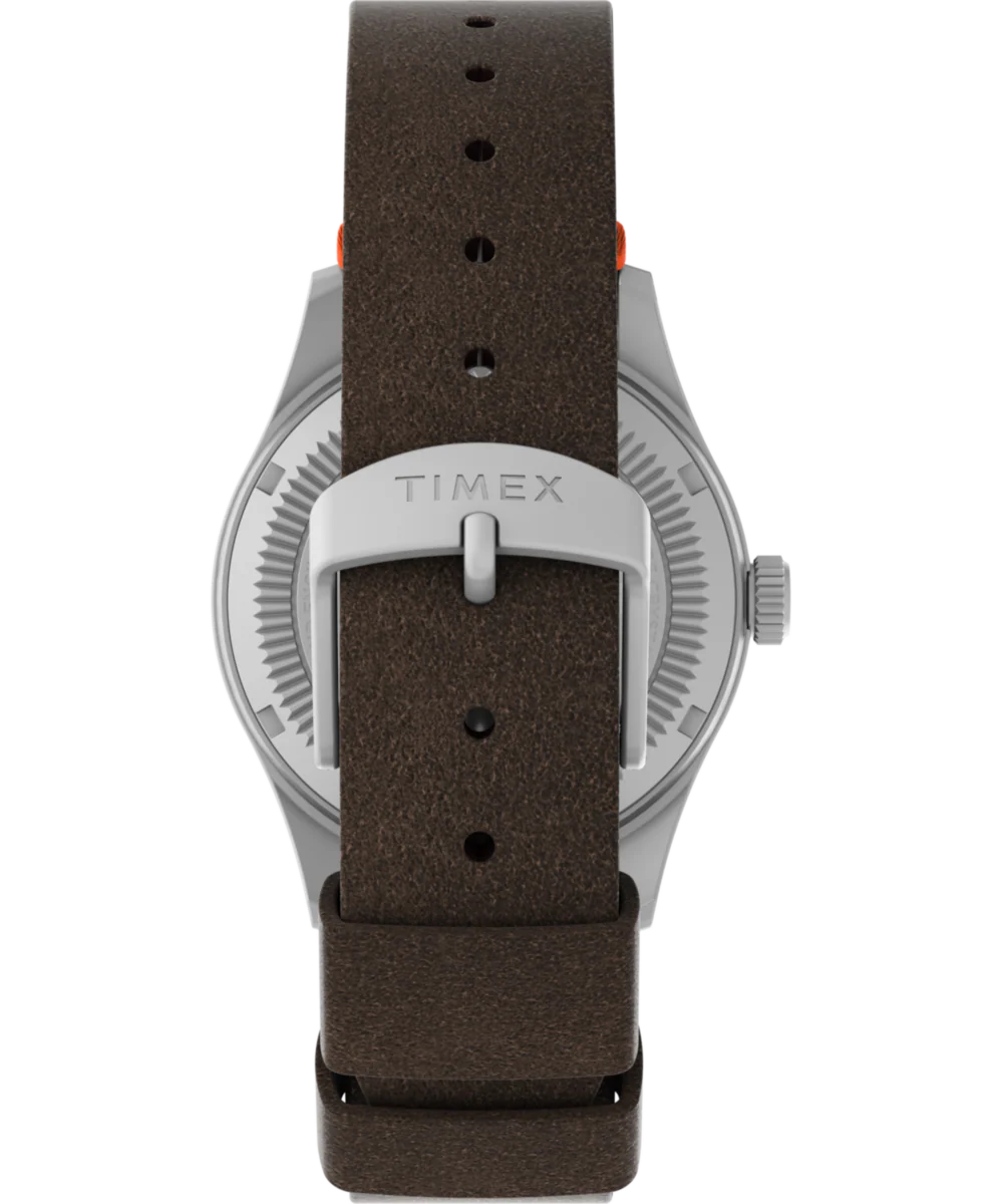 Expedition Field Solar 36mm Eco-Friendly Leather Strap Watch - Image 3