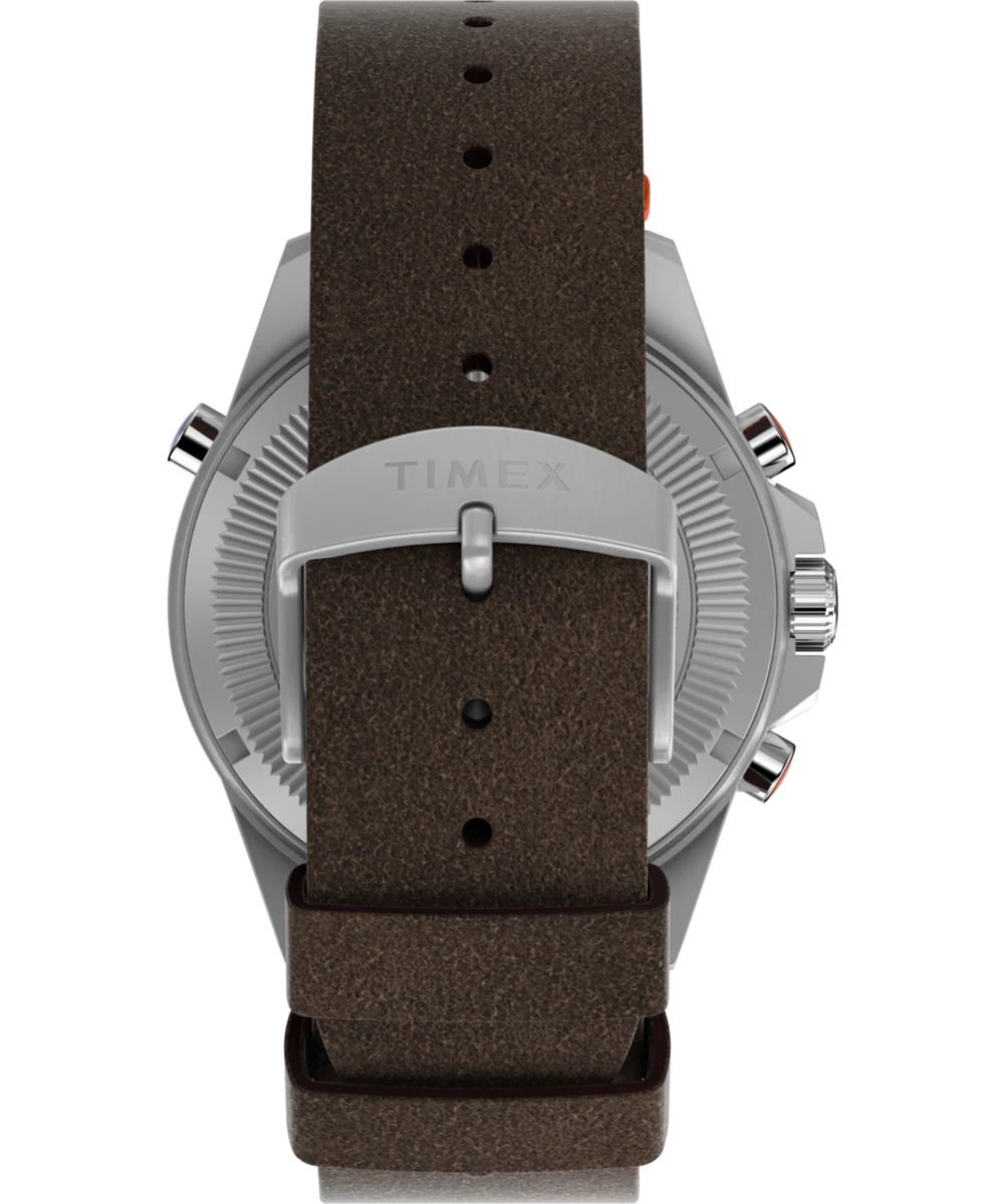 Expedition Tide-Temp-Compass 43mm Eco-Friendly Leather Strap Watch - Image 3