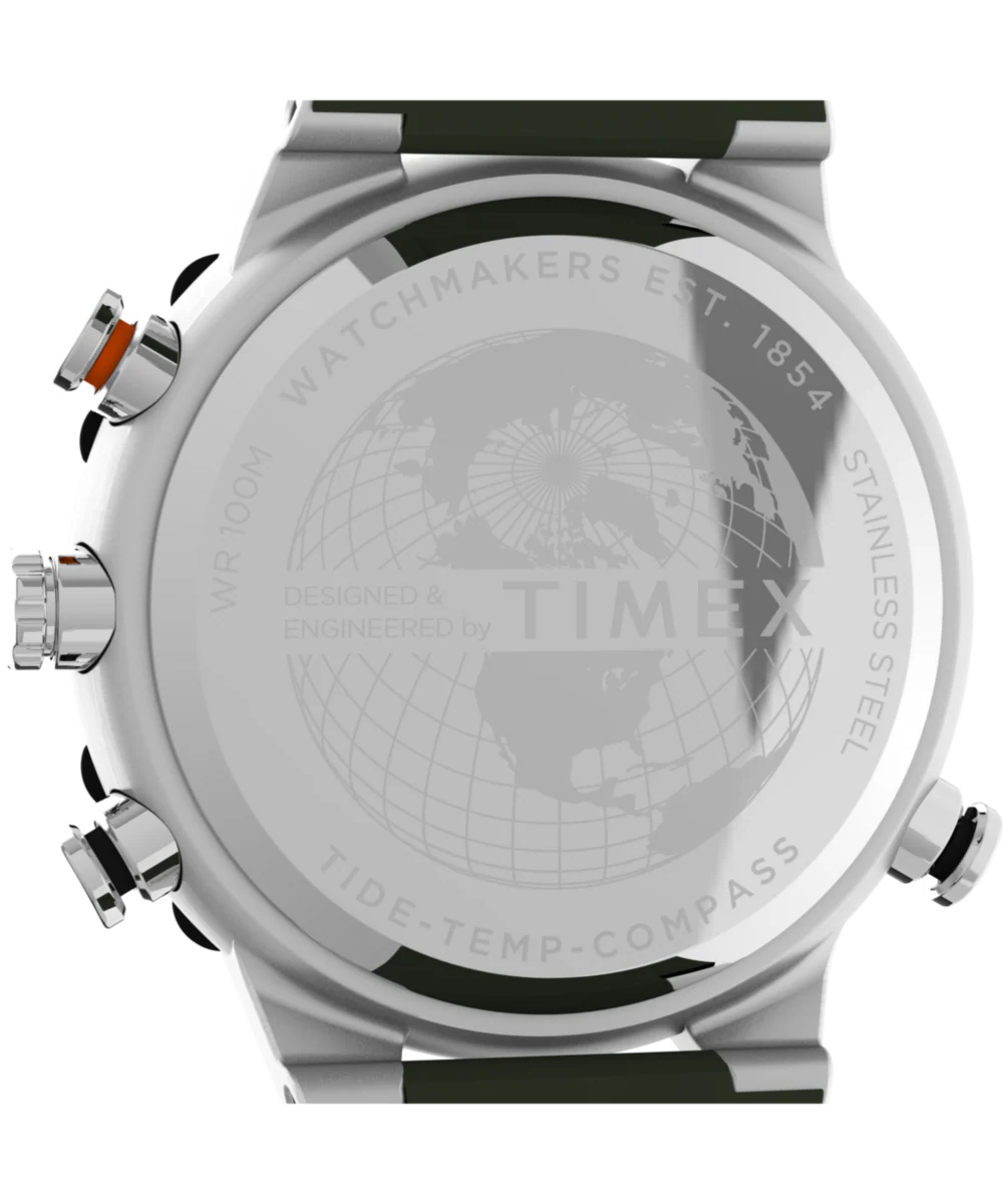 Expedition Tide-Temp-Compass 45mm Silicone Strap Watch - Image 4