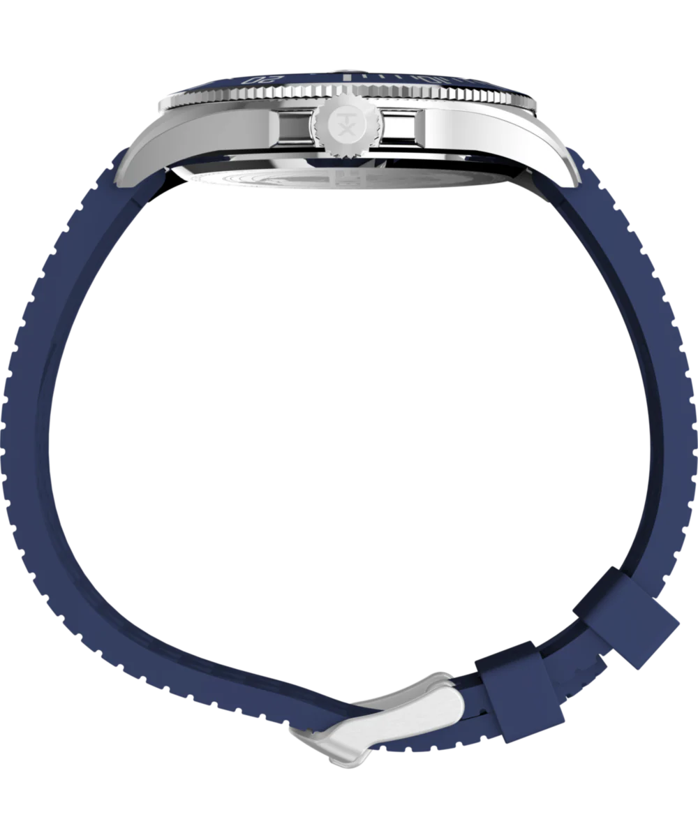 Harborside Coast 44mm Synthetic Rubber Strap Watch - Image 3