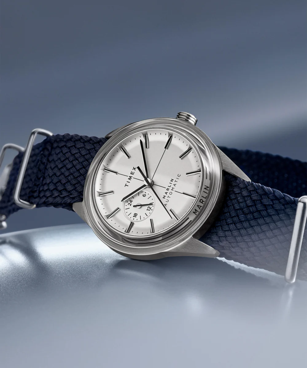 Marlin® Jet Automatic 38mm Fabric Strap Watch - Image 7