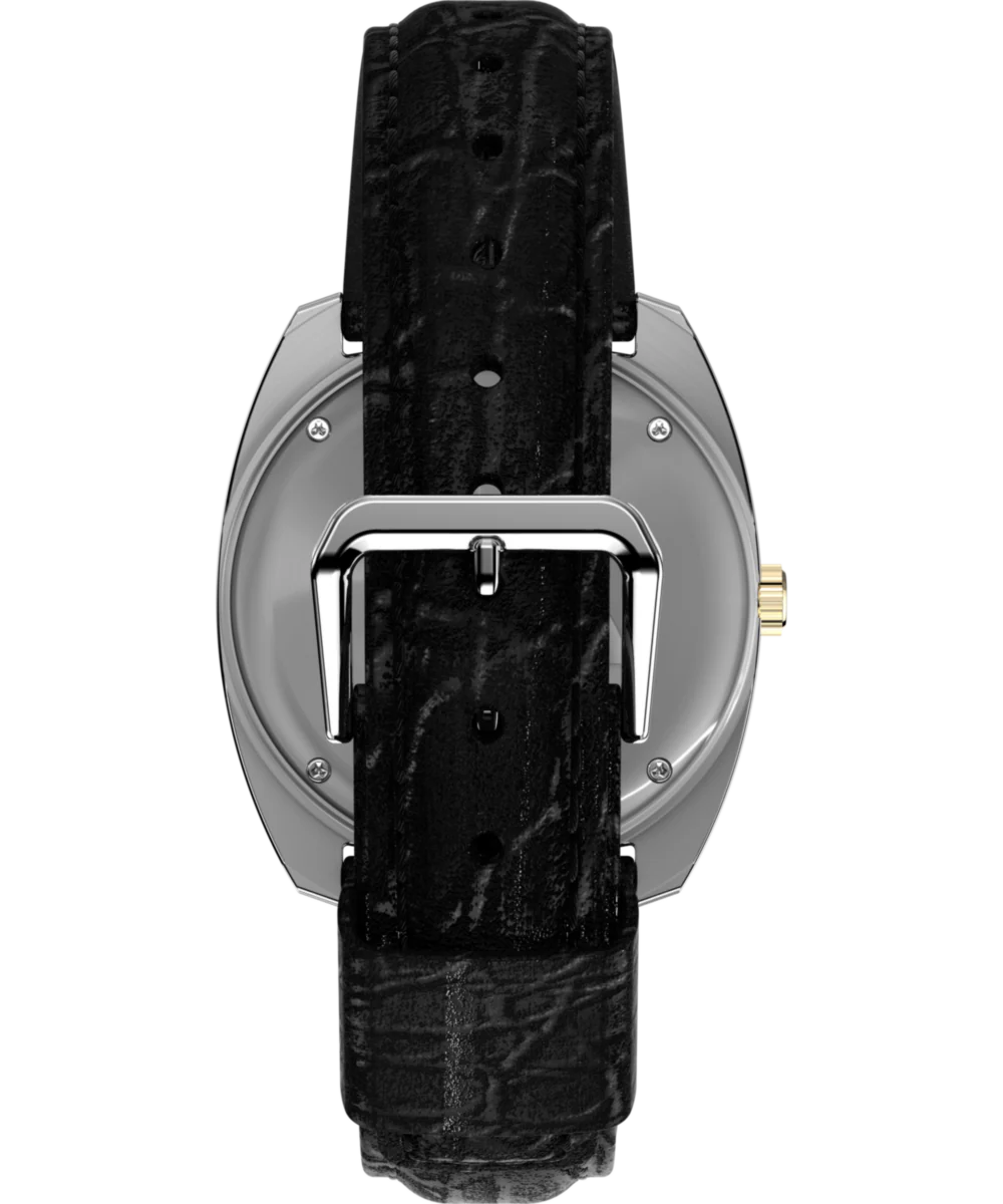 Q Timex® 1978 Day/Date 37.5mm Leather Strap Watch - Image 4