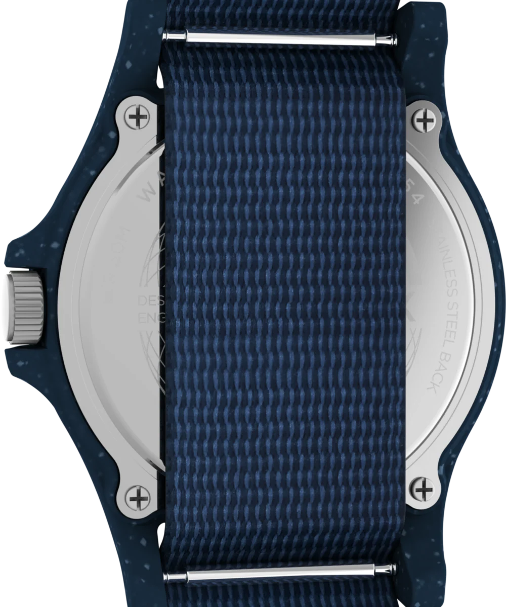 Reclaim Ocean 40mm Recycled Fabric Strap Watch - Image 4