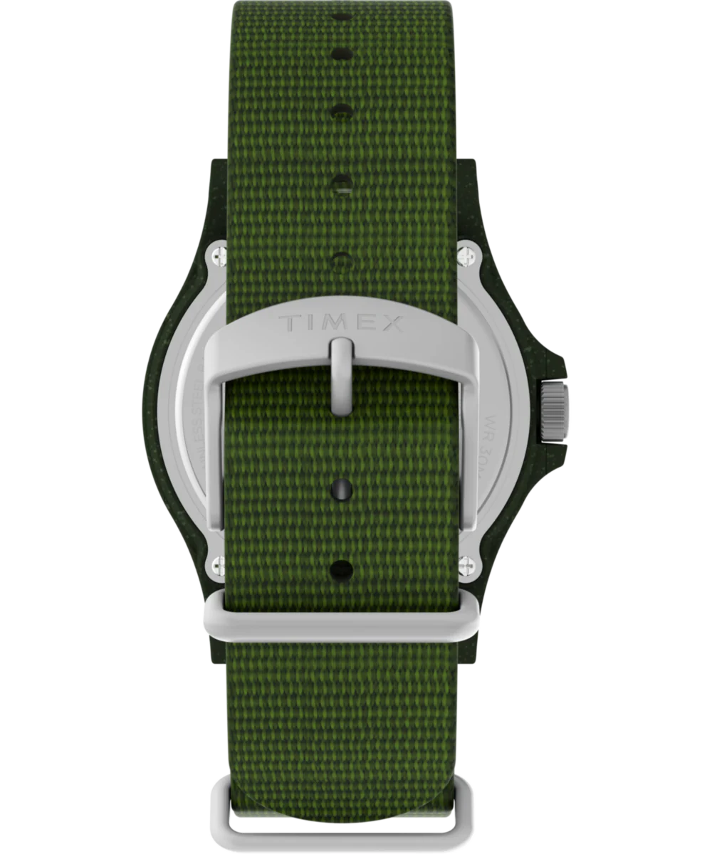 Reclaim Ocean 40mm Recycled Fabric Strap Watch - Image 6