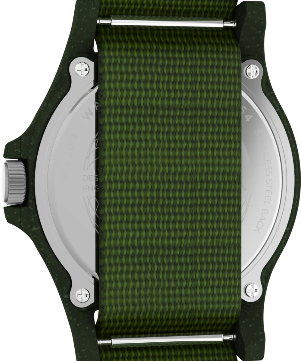 Reclaim Ocean 40mm Recycled Fabric Strap Watch - Image 7