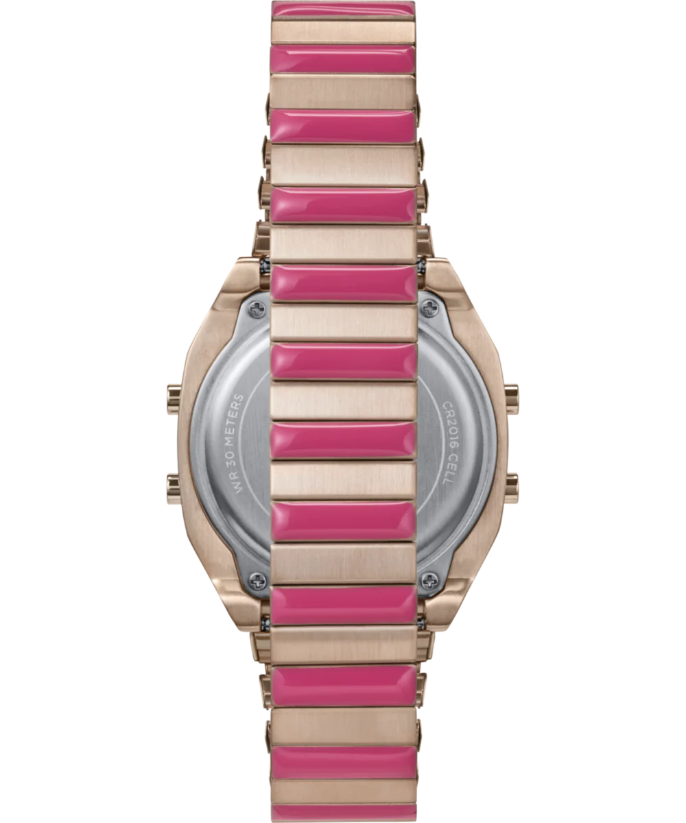 Timex 80 36mm Stainless Steel Expansion Band Watch - Image 3