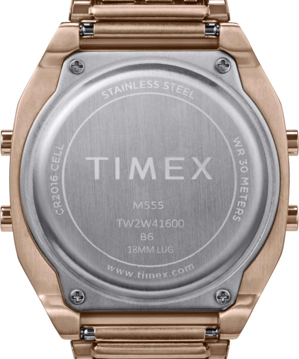 Timex 80 36mm Stainless Steel Expansion Band Watch - Image 4