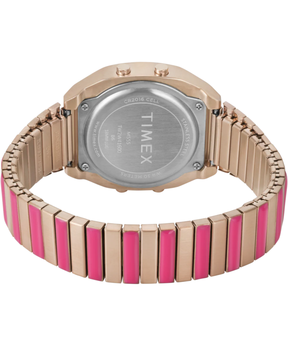 Timex 80 36mm Stainless Steel Expansion Band Watch - Image 5