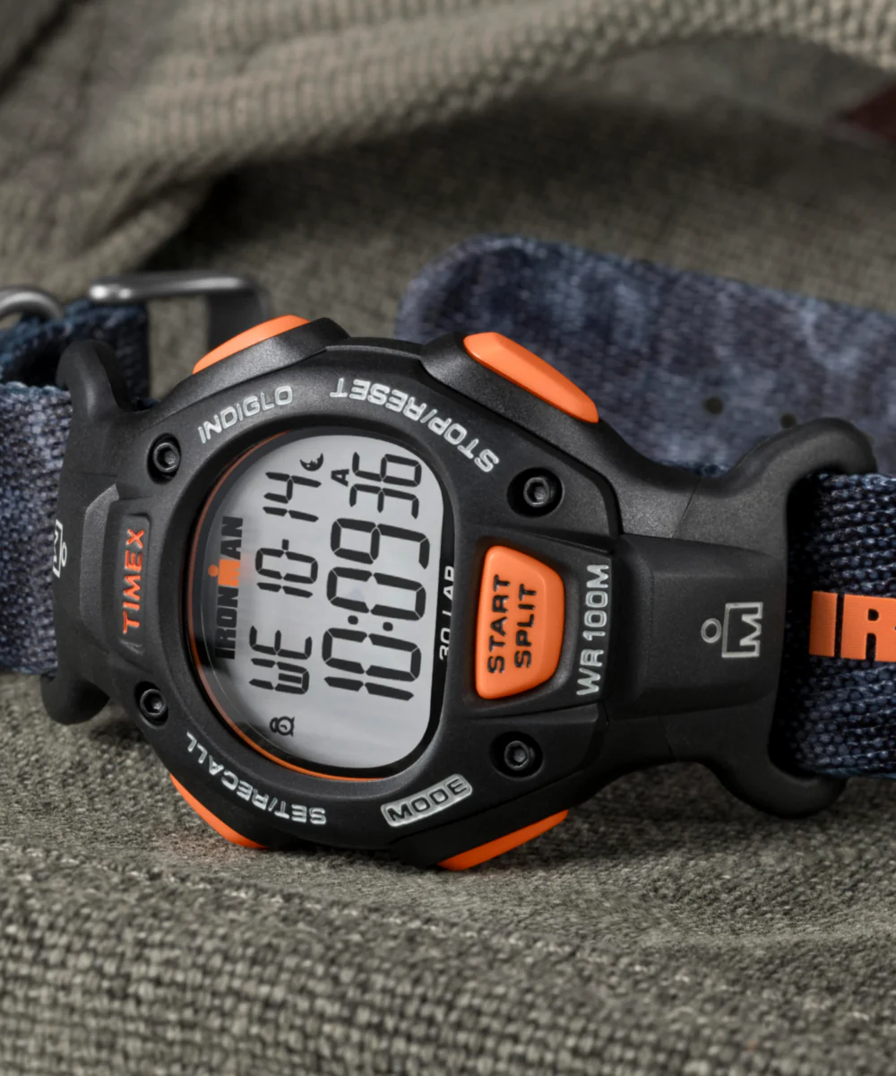 TIMEX® IRONMAN® Classic 30-Lap 38mm Recycled Fabric Strap Watch  - Image 6