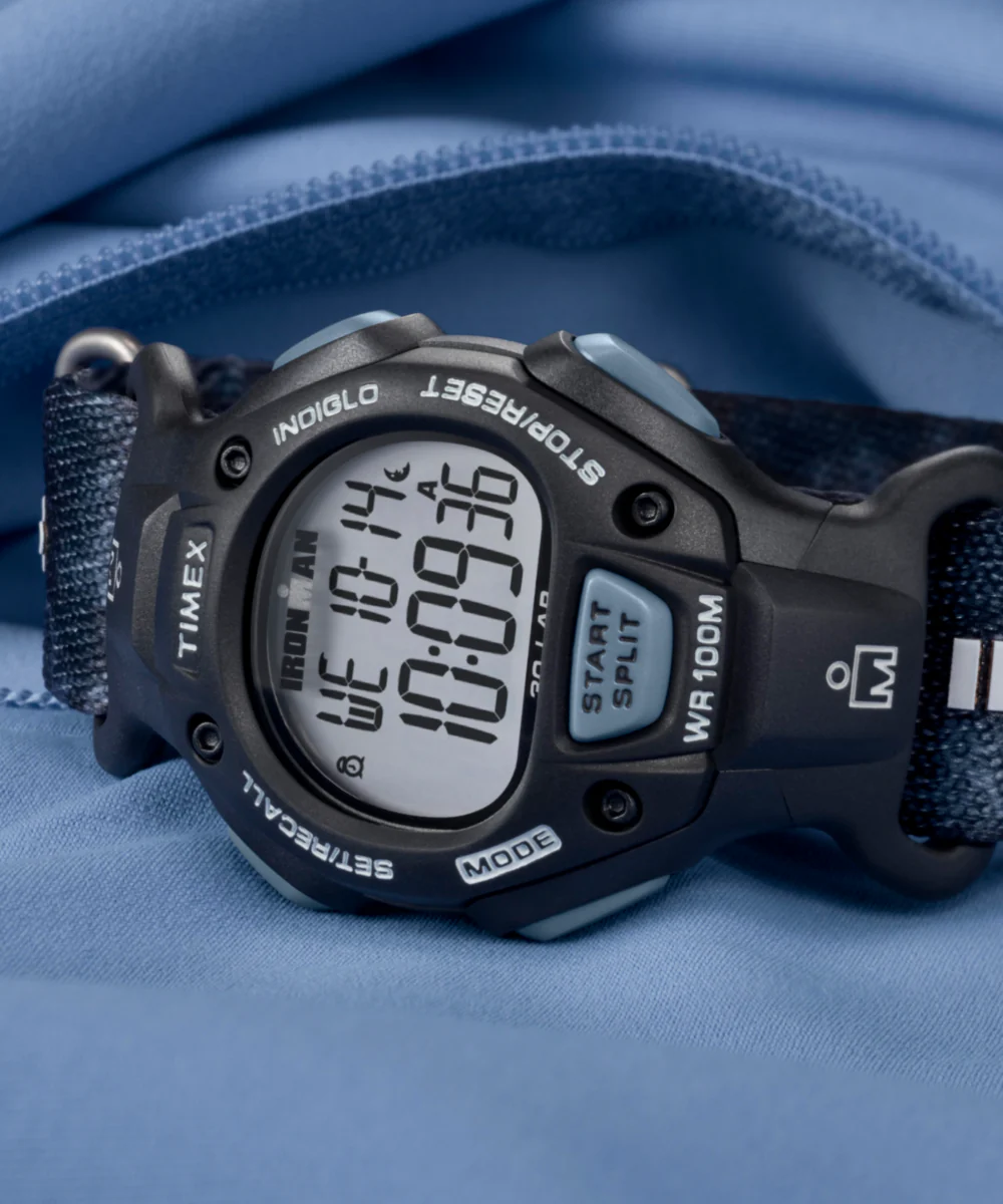 TIMEX® IRONMAN® Classic 30-Lap 38mm Recycled Fabric Strap Watch  - Image 6