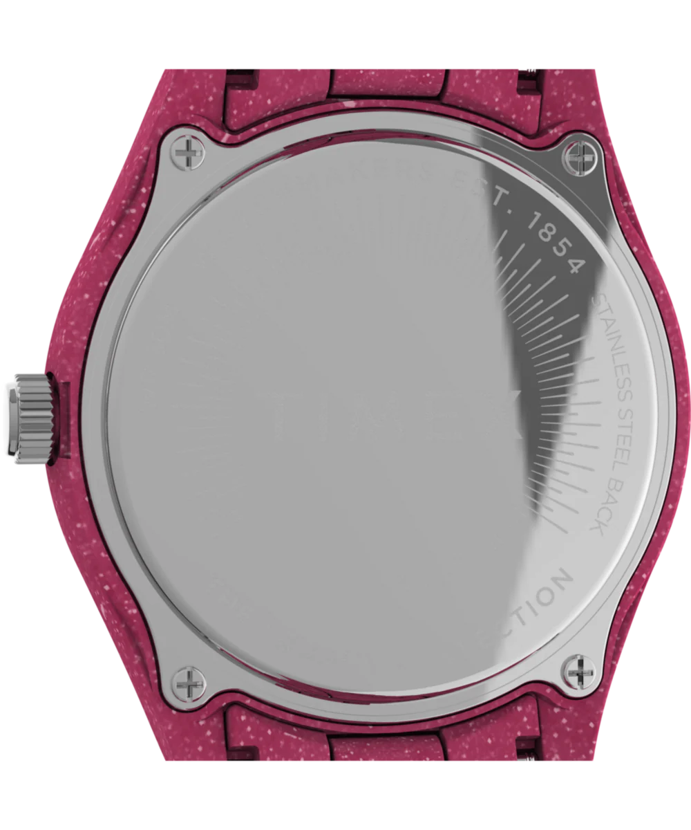 Timex Legacy Ocean 37mm Recycled Plastic Bracelet Watch - Image 4