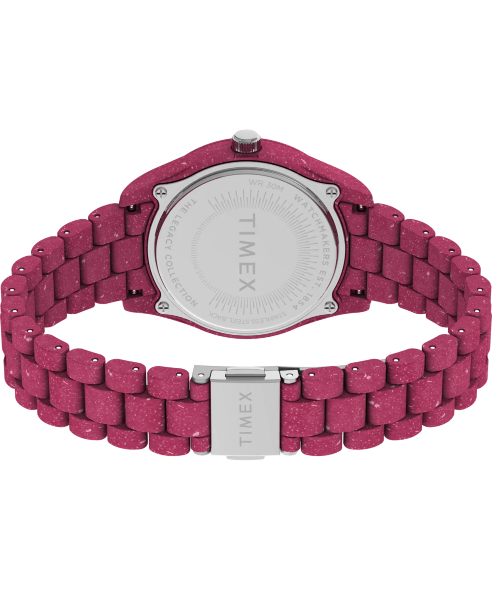 Timex Legacy Ocean 37mm Recycled Plastic Bracelet Watch - Image 5