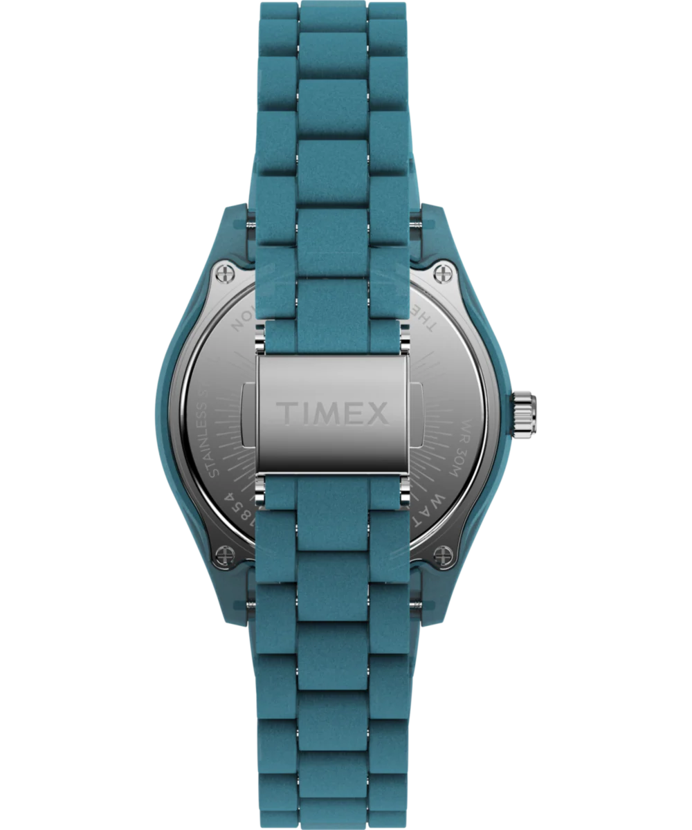Timex Legacy Ocean 37mm Recycled Plastic Bracelet Watch - Image 3
