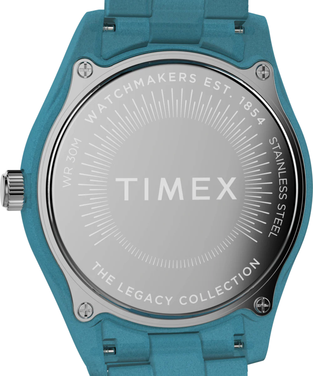 Timex Legacy Ocean 37mm Recycled Plastic Bracelet Watch - Image 4