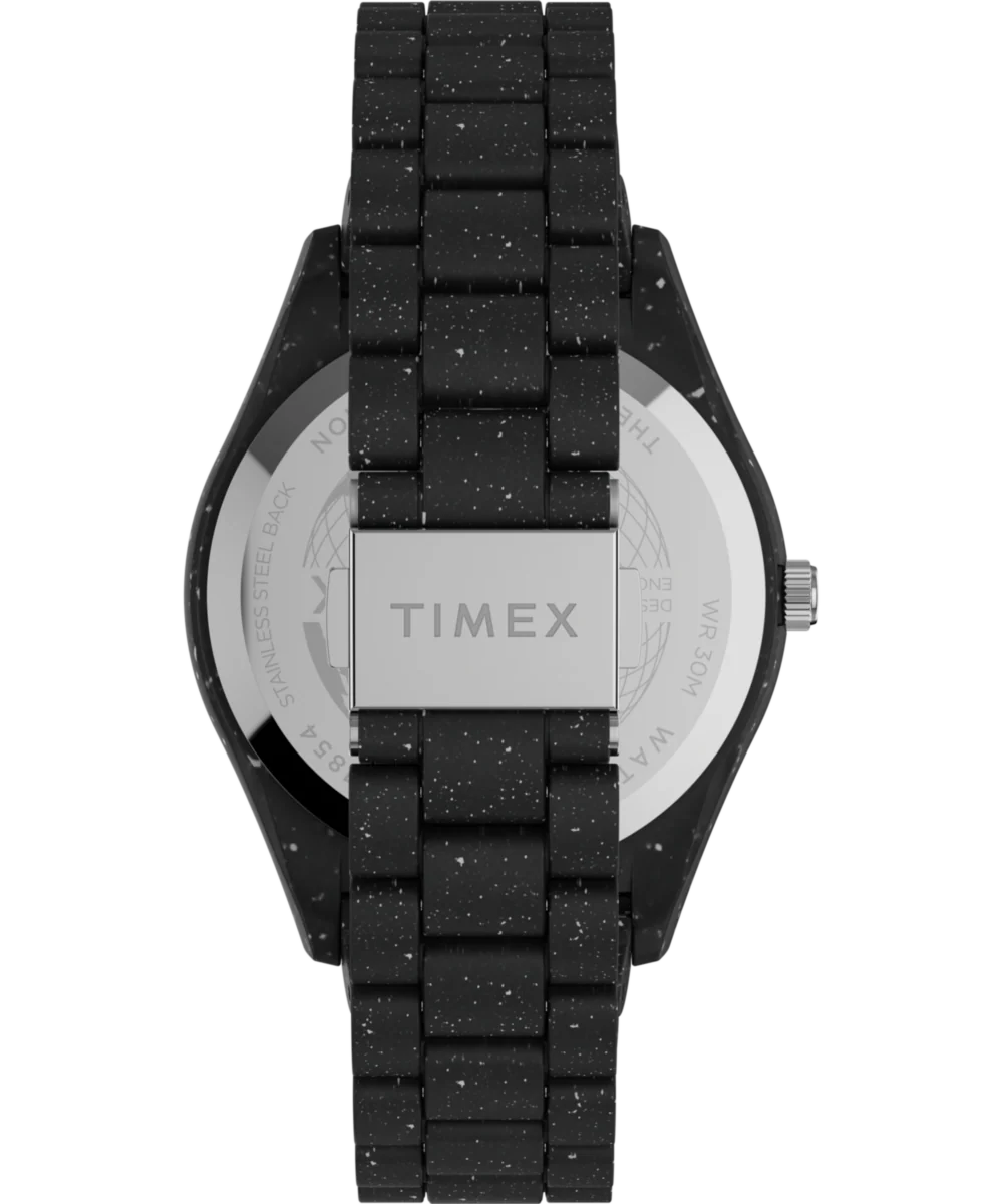 Timex Legacy Ocean 42mm Recycled Plastic Bracelet Watch - Image 3