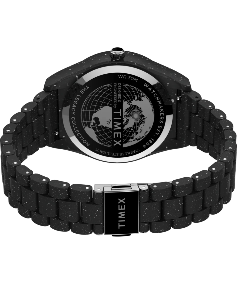 Timex Legacy Ocean 42mm Recycled Plastic Bracelet Watch - Image 5