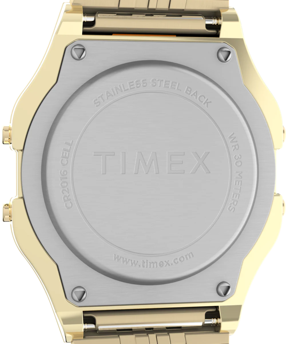 Timex T80 34mm Stainless Steel Bracelet Watch - Image 4