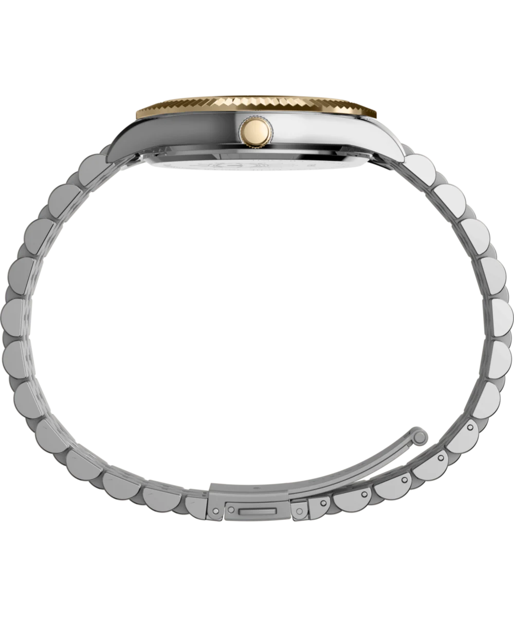 Timex x Jacquie Aiche Musings 36mm Stainless Steel Bracelet Watch - Image 3