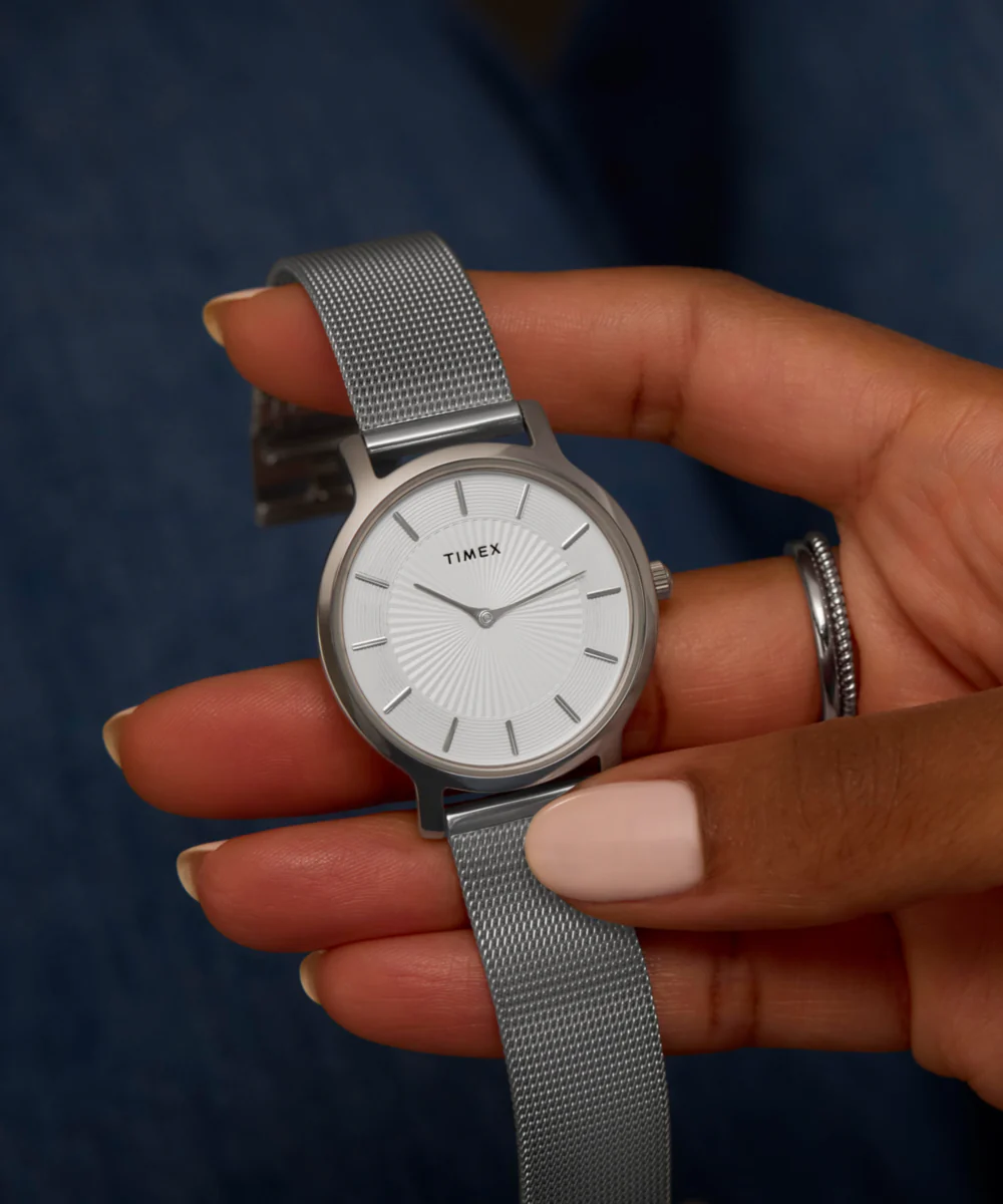 Transcend 34mm Stainless Steel Bracelet Watch - Image 3