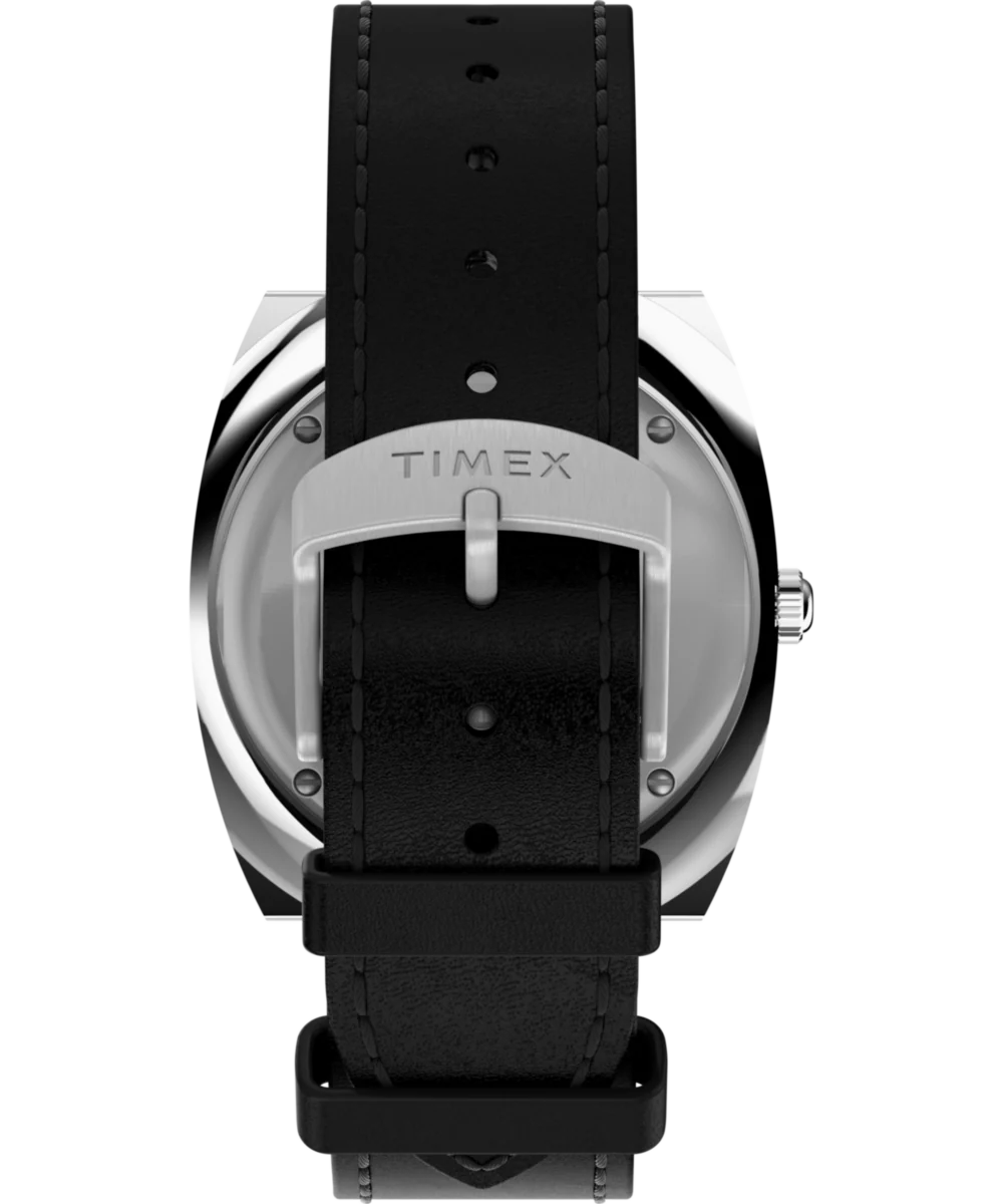 World Time Reissue 39mm Leather Strap Watch - Image 3