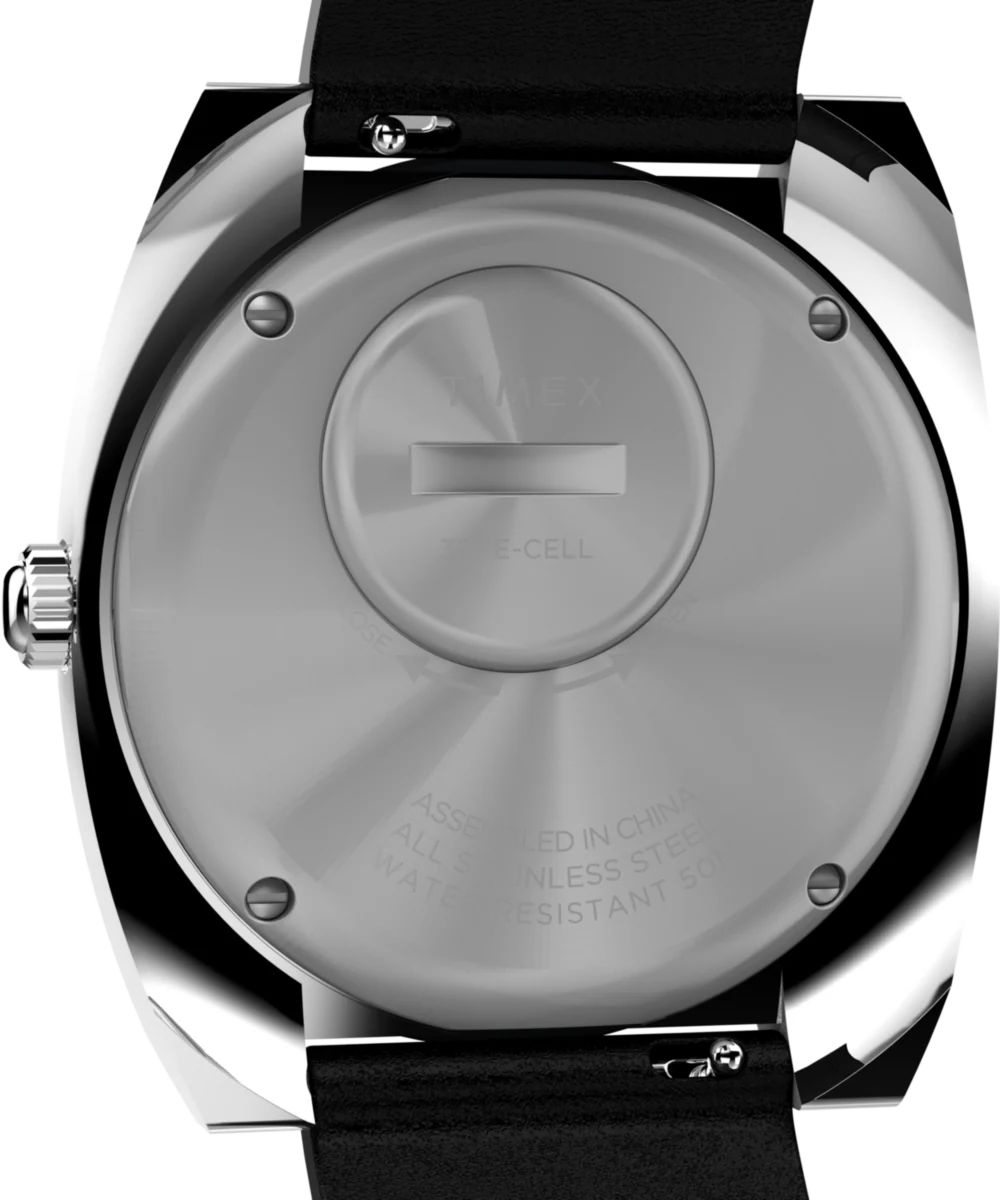 World Time Reissue 39mm Leather Strap Watch - Image 4